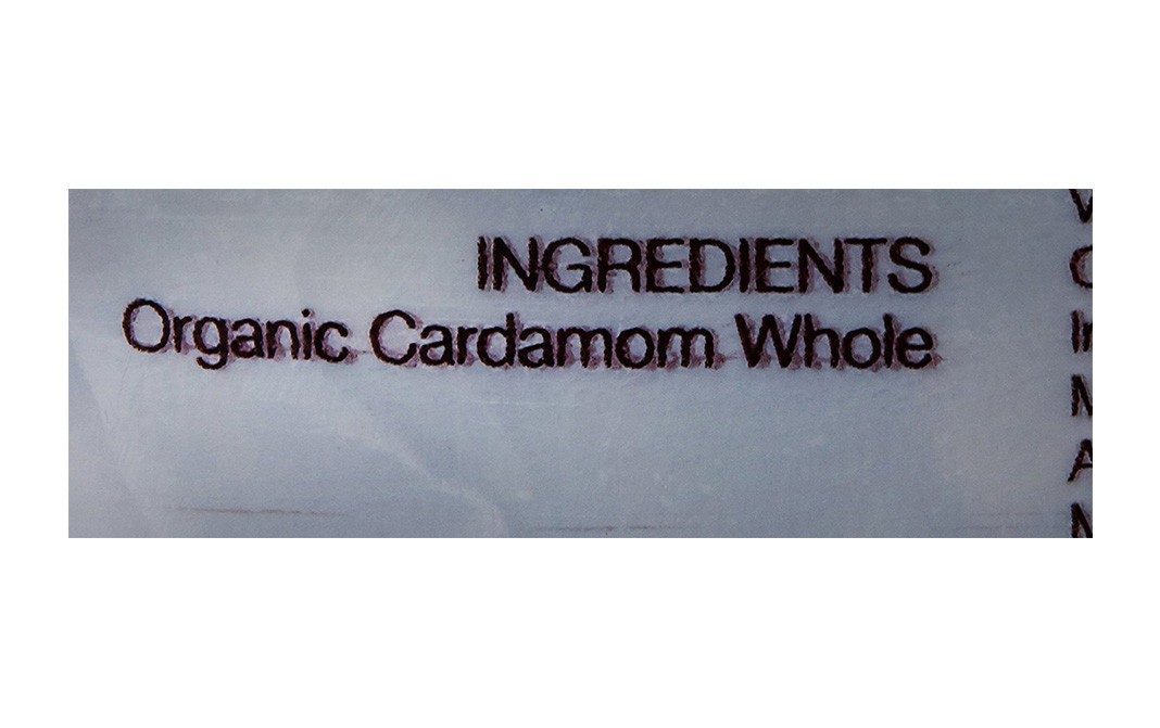 Pure & Sure Organic Cardamom whole    Pack  50 grams